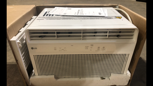 lot 6 image: LG 6,000 BTU 115-Volt Window Air Conditioner Cools 250 sq. ft Customer Returns See Pictures