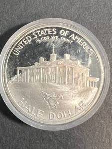 1982 US WASHINGTON COMMEM HALF DOLLAR IN AIRTITE