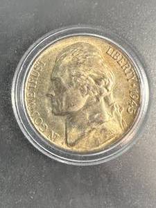 1945-D US WAR NICKEL IN CASE