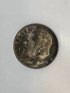 1946-D US ROOSEVELT DIME NGC MS65