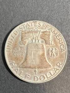 1958-D US FRANKLIN HALF DOLLAR