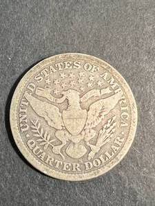 1898-S US BARBER QUARTER