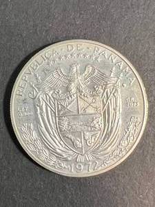 26.5 GRAMS OF STERLING SILVER PANAMA ROUND