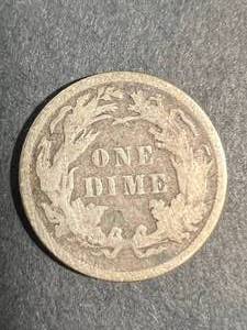 1877 US SEATED LIBERTY DIME