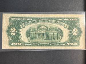 1928G US RED SEAL $2 NOTE