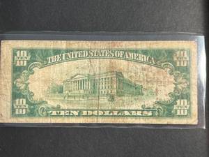 1929 FEDERAL RESERVE BANK OF MINNEAPOLIS $10 BILL