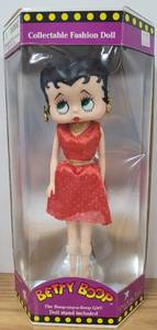 lot 42 image: 1998 Betty Boop Fashion Doll NRFB