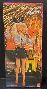 lot 123 image: 25th Anniversary Walt Disney World Barbie 1996 NRFB