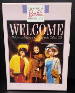 lot 139 image: The Official Barbies Collectors Club Welcome Membership Kit Second Edition Outfit Barbie Gallery Opening 1997 NIB