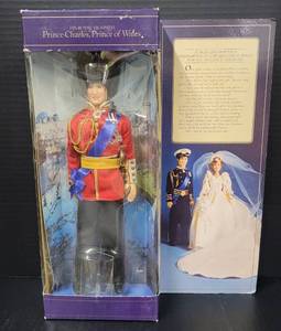 lot 85 image: His Royal Highness Prince Charles Prince of Wales NIB Goldberger Doll 1982 NIB