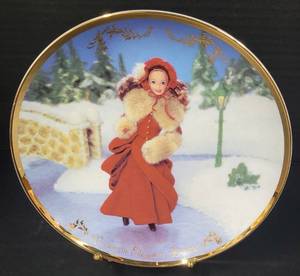 lot 91 image: Victorian Elegance Barbie Plate