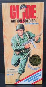lot 100 image: GI Joe Action Soldier by Hasbro Limited Ed. WWII Commemorative Figure NIB