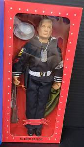 lot 101 image: GI Joe Action Sailor Limited Edition Commemorative Figure by Hasbro NIB