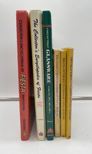 lot 22 image: Six Fiesta Glassware Books