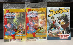 lot 75 image: LOT of 3 Comic Books Race Warrior, Crux, DuckTales