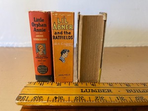 lot 119 image: The Better Little Books Little Orphan Annie and Lil Abner Lot of 3 19030s-1940s