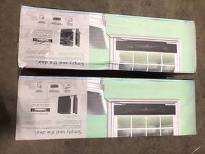 Lot of Vornado Transom 26 in. 4 Speed Low Profile Window Fan  Customer Returns See Pictures