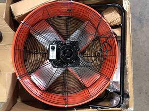 Commercial Electric 24 in. 2-Speed Heavy Duty Tilt Drum Fan Customer Returns See Pictures