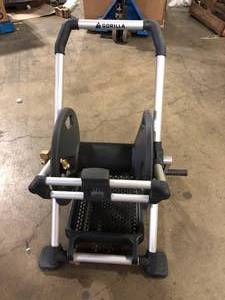 Gorilla 200 ft. Aluminum Zero Rust Premium Mobile Hose Reel   Customer Returns See Pictures