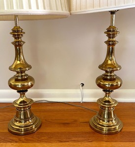 Pair of Beautiful Brass Table Lamps