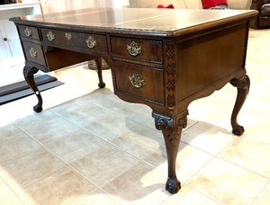 Chippendale Style Executive Desk by Sligh
