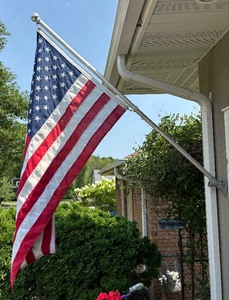 Amazing American Flag with Pole