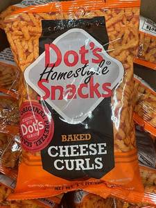CT 1 - Dots Homestyle Snacks Baked Cheese Curls - 10 Pack