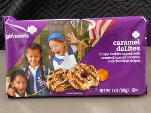 IN 3 - Girl Scouts Caramel deLites Cookies - 7 oz Pack (2 Packs)