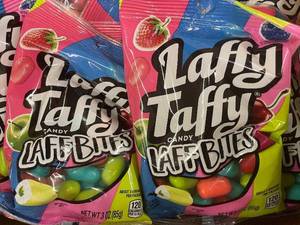 HI 4 - Case of Laffy Taffy Laff Bites Candy - 12 Packs (3oz Each)
