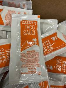 Caseys Taco Sauce Packets - 600 Count
