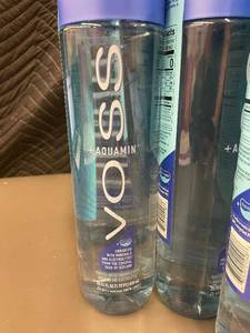 Lot of 12 VOSS  Aquamin Purified Water Bottles 28.74 fl oz (850 mL)