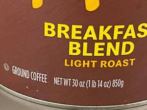 GA 5 - McCaf� Breakfast Blend Light Roast Coffee 30 oz