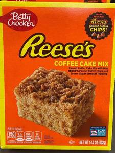 2 back - Lot of 6 Betty Crocker Reeses Coffee Cake Mix Boxes
