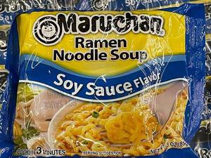 GA 3  - Bulk Lot of Maruchan Ramen Noodle Soup - Soy Sauce Flavor (24 Packs)