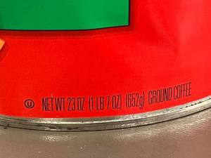 AS 5 - Hills Bros. Decaffeinated Premium Coffee 23 oz