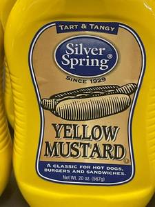 GA 5 - Silver Spring Yellow Mustard 20 oz Bottles (6 Pack)
