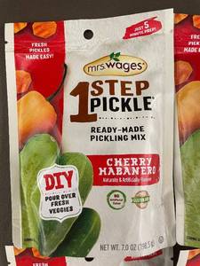 GA 2 - Mrs. Wages 1 Step Pickle Ready-Made Pickling Mix Cherry Habanero - Set of 4