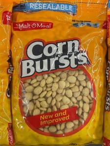 6 Pack Lot of Malt-O-Meal Corn Bursts Cereal