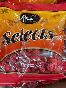 IN 2 - Palmers Candies Selects Burnt Peanuts (8 Packs of 2.50 oz)