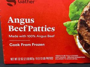 E-J - Good & Gather Angus Beef Patties 6 X 13 lb Patties