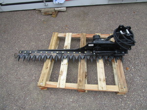 lot 15 image: 5 Sickle MowerHedge Trimmer Mini Excavator Attachment