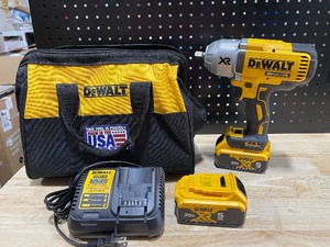 lot 38 image: DeWalt 12-inch Impact with Batteries Charger and Bag