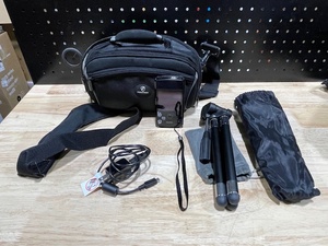 Kodak Camera, Tripod, Case