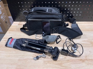 Kodak Camera, Tripod, Case