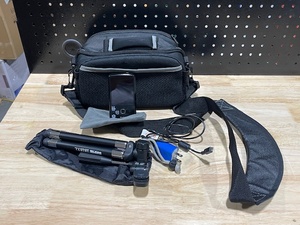 Kodak Camera, Tripod, Case