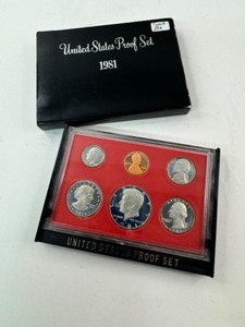 1981 Proof Set wType 2 Quarter