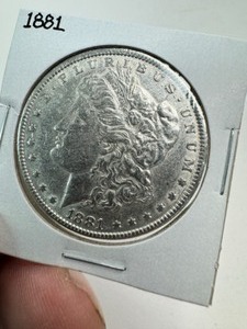 1881 Silver Morgan Dollar