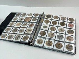 Binder of 85 Tokens & Medallions