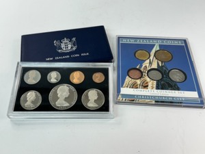 1975 New Zealand Proof Set wComplete Coinage Set