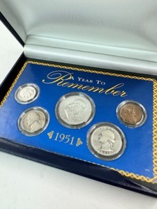1951 Silver Date Set